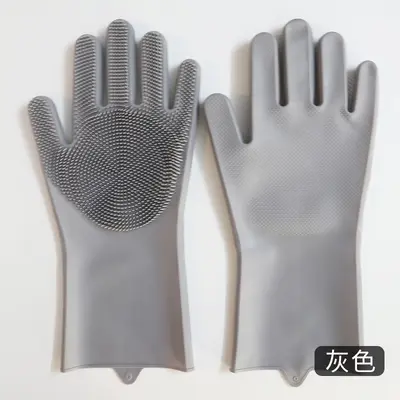 Pet Bath Gloves, Cat Bath Brush and Silicone Massage Brush for Dogs - 11