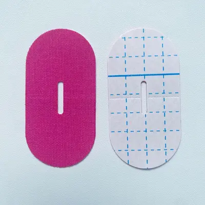 Elastic Cloth Oval Mouth Tape for Sleep, Anti-Snoring - 12