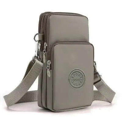 Women's Oxford Cloth Crossbody Mini Phone Bag