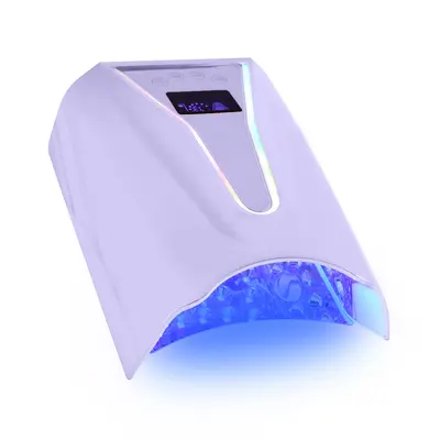 128W smart nail dryer, LED purple light, fast dry - 11