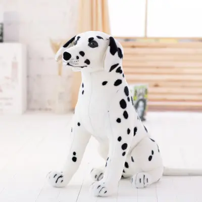 Simulated Plush Dog Toy Figure, Spotted Dog, Shepherd and Beagle Plush Doll - 11