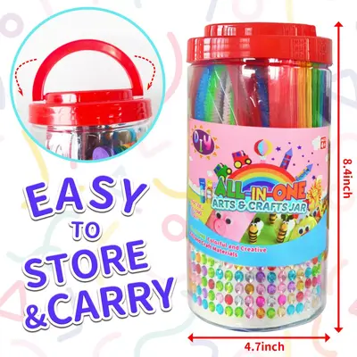 DIY Felt Ball Craft Material Set, Educational Toy for Kindergarten Children - 5