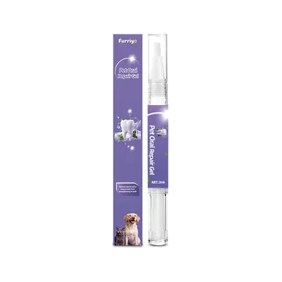 FURRIYO  宠物洁牙笔  去牙垢牙渍宠物洁齿凝胶 口腔清洁宠物牙膏 - 7