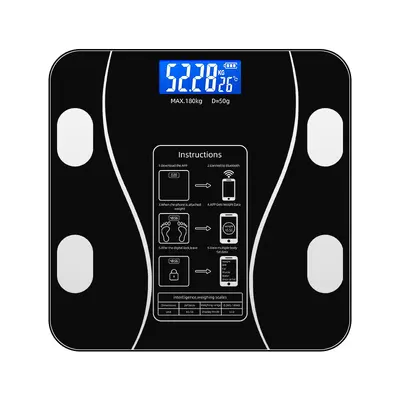 Lingyang Smart Bluetooth Body Fat Scale, Battery Powered, High Precision - 7