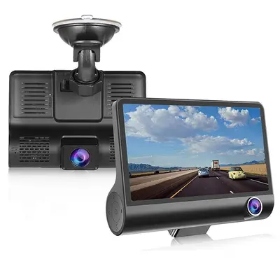 Full HD 1080P Gece Görüşlü Üçlü Kayıt Wifi Araç Kamerası, Geri Görüş Kayıt Cihazı - 11