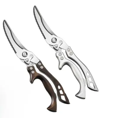German Kitchen Shears, Titanium Steel, for Poultry Bones