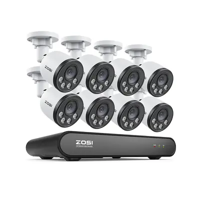 4MP POE Smart Security Camera Kit - 11