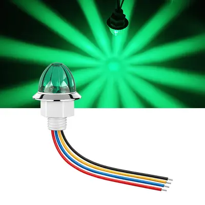 LED mini karpuz lambası 1,25 inç kamyon yan işaret lambası - 10