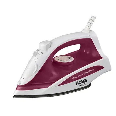 Handheld electric steam iron with ceramic sole, large water tank - 6