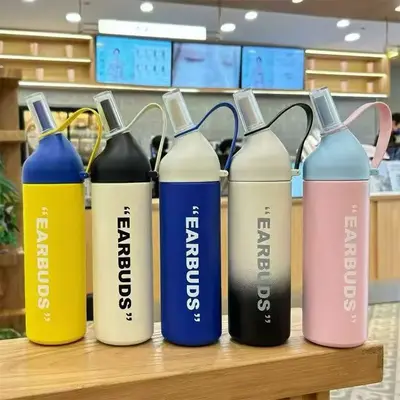 Yeni Model 316 Paslanmaz Çelik Termos Bardak, Kadın, Taşınabilir - 3