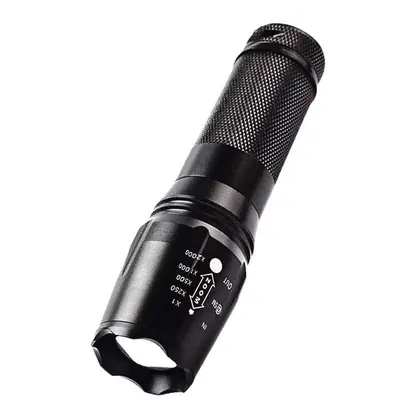 26650 Rechargeable LED Flashlight T6 with Zoom, Long Range - 7