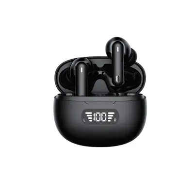 B44 wireless Bluetooth TWS earbuds with noise cancelling and display - 8