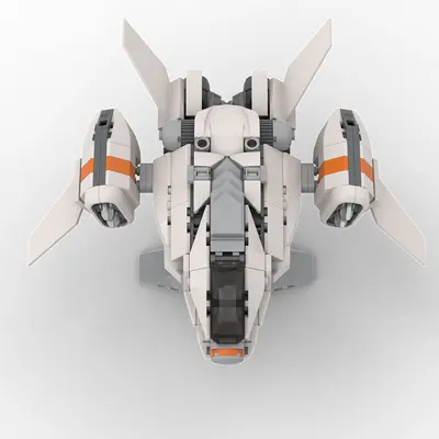 MOC136362 Kleine Bausteine, Kreuzritter-Flugzeugmodell - 3