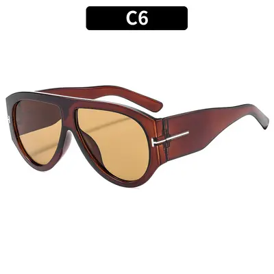 2026 Women's Oversize Oval Sunglasses - 12
