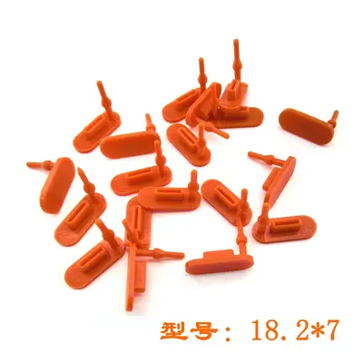 Type-C silicone dust plug, Micro-USB, anti-loss cord