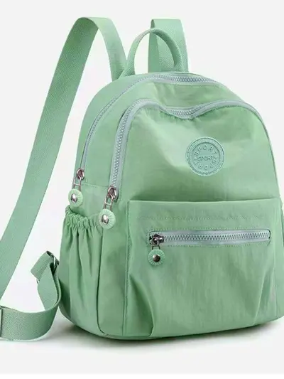 Korean-Style Oxford Cloth Large-Capacity Women's Backpack - 6