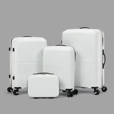 20 Inch and 24 Inch Silent Trolley Case Set, Korean Style - 7