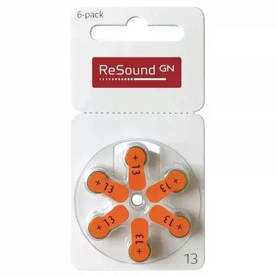 Resound Original Knopfzelle A13/A312/A675/A10 für Hörgeräte