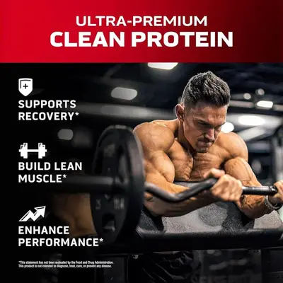 Grenzüberschreitendes 100% Whey Molkenprotein-Pulver für Fitness, 907 g Konzentrat-Protein-Pulver, Sporternährung und Nahrungsergänzung - 4