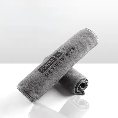 Mikrofiber havlu, kısa kadife araba havlusu, iz bırakmaz, güçlü su emme, çabuk kuruyan temizlik havlusu, logo eklenebilir - 7