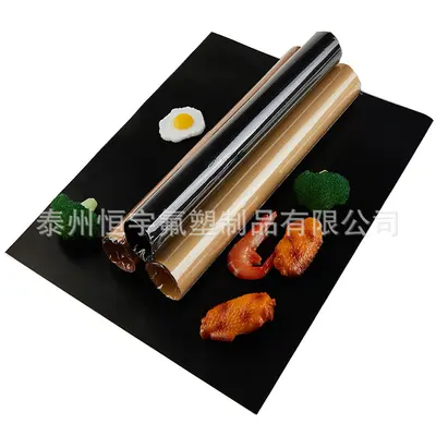 Teflon BBQ Grill Mat, Non-Stick High-Temperature Oven and Grill Liner