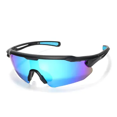Kinder-Sportsonnenbrille, TR90-Rahmen, PC-Gläser, UV400, Größe M - 12