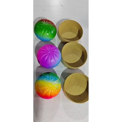 Gerçekçi Sahte Baozi Stres Oyuncağı, Yavaş Geri Dönüşlü Sıkıştırma Topu - 13