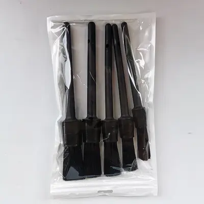 Üretici araba yıkama fırçası yumuşak kıllı temizleme fırçası tekerlek göbeği fırçası temizleme fırçası araba güzellik araçları araba detay fırçası