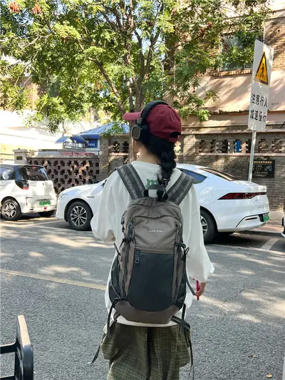 Retro-Schulrucksack für Mädchen im niedlichen Stil