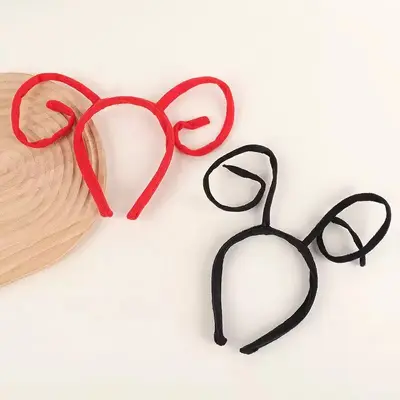 Halloween-Haarreif mit Schleife, DIY, Ameisen- und Schmetterlingsfühler für Kinder