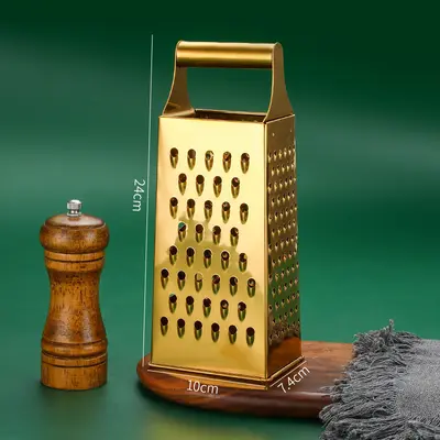 Vierseitiger Edelstahl-Gemüsehobel mit Ständer - 7