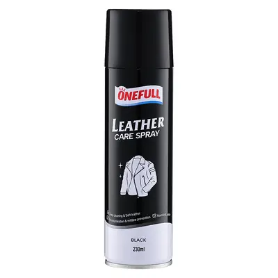 Leather Care Oil Spray Black Brown Colorless