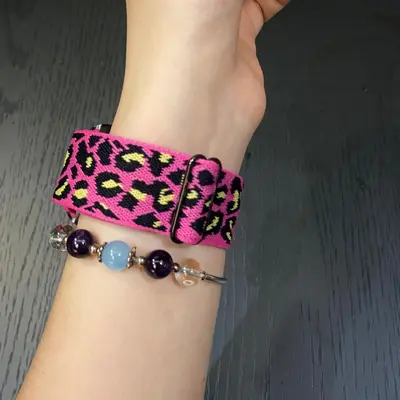 Nylon Camo Leopard Print Watch Strap for Apple Watch S12 and iWatch 12th Gen - 9