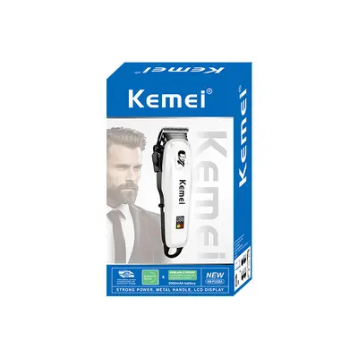 Kemei electric hair clipper, for shaving and hair trimming, model KM-PG809A, professional hair cutting machine for salons.