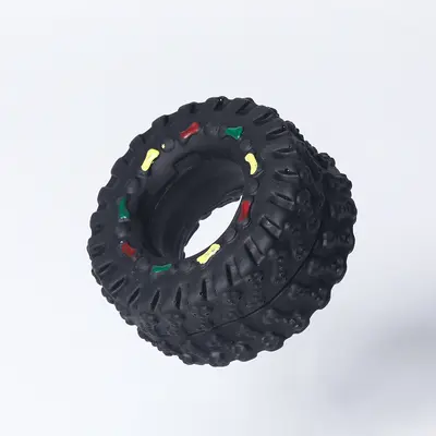 Small Rubber Vinyl Chew Toy for Dogs - 3