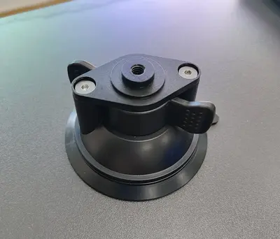In-Car Phone Holder with Suction Cup, Selfie and Dashcam Recording Mount - 8