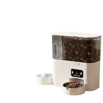 Automatic Pet Feeder Smart Cat Water Fountain Dog Food Dispenser All-in-One Food and Water Feeder with Camera