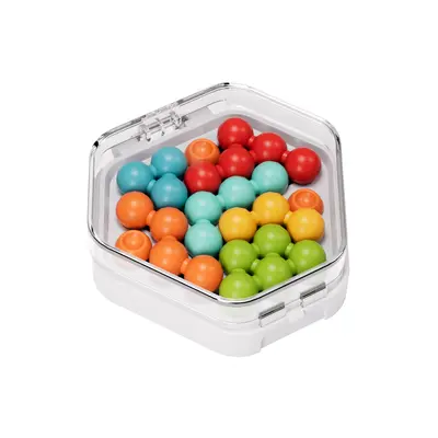 Smart Rainbow Pocket Intelligence Magic Bead Children's Logical Thinking Training Puzzle Problem Solving Reasoning Bead Puzzle Toy