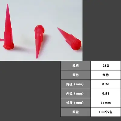 Plastik dispenser iğne ucu, TT tipi, eğik - 11