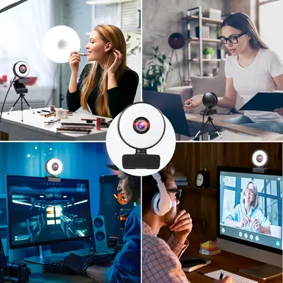 4K auto-focus webcam 2K driver-free