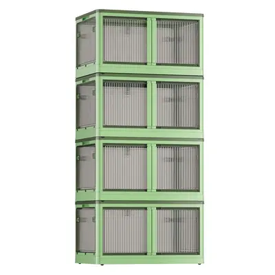 Younai transparent plastic storage box, foldable
