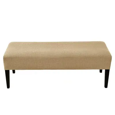 Cross-border Scandinavian corn velvet elastic counter cover home hotel piano counter dust cover bedside table cover - 7