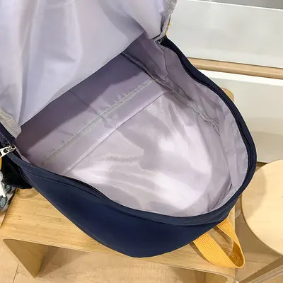 Korean style college style school backpacks for boys and girls, fashionable large capacity travel backpacks, lightweight middle and high school student backpacks - 5