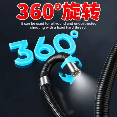 Endoskop 8mm 2MP mit 360° Kamera für Motor- und Rohrinspektionen - 3