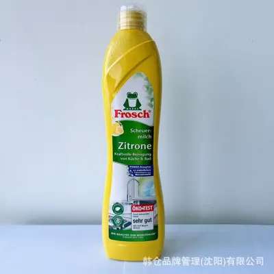 Немецкий Frosch Lemon универсальный очиститель из нержавеющей стали/керамики 500 мл