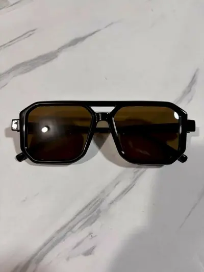 Large Frame Unisex Sunglasses, Simple Design, Ocean Lens Driving Glasses - 11