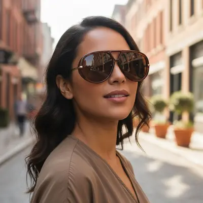 Toad-Style Fun Shape Women's Sunglasses, Fashion Street Look - 2