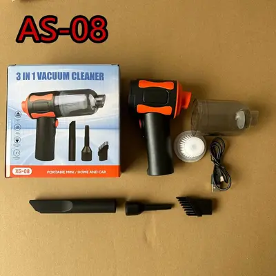 Cross-border hand-push electric sweeper home portable wireless rechargeable high-power vacuum dust gun dual-purpose hair suction - 9