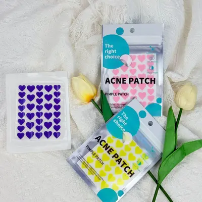 Pimplepatch Heart-Shaped Acne Patches Hydrocolloid Effective - 2