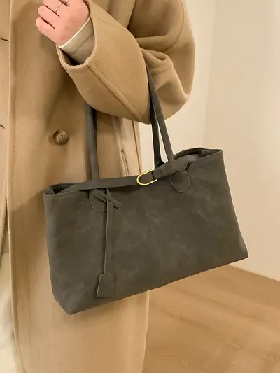 Large Capacity Tote Bag for Women, 2026 Commuter Underarm Shoulder Bag - 5